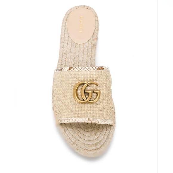 GUCCI GG espadrille sandals - Picture 2 of 10
